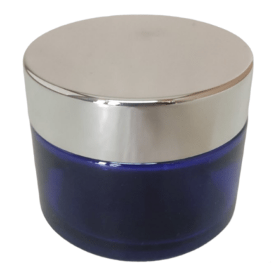 0,050ml ΜΠΛΕ Ή ΠΡΑΣΙΝΟ ΒΑΖΑΚΙ ΜΕ ΕΠΙΠΩΜΑ ΚΑΙ ΚΑΠΑΚΙ ΧΡΥΣΟ 'Η ΑΣΗΜΙ (ΣΥΣΚ. 42 ΤΕΜ) - Image 3